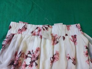 Floral Print Skirt