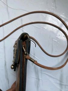 Brown Leather Slingbag