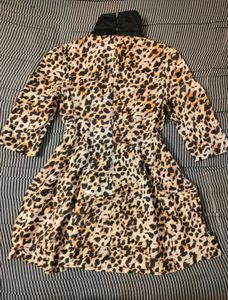 Leopard Print Mini Dress