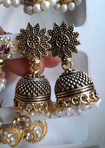 Jhumka Earrings Set
