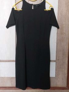 Women Off Soulder Knee Lentgh One Piece