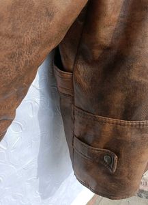 Vintage Premium  Brown Leather Jacket