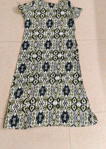 Patterned Casual Dress