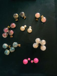 Stud Earing For Girls 10 Pair