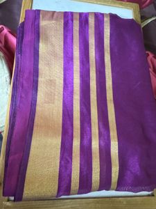 Purple saree