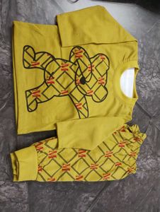 Cute Monkey Pajama Set
