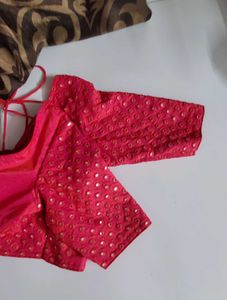 Pink Designer Blouse