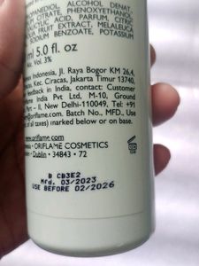 Purifying Toner with Organic Tea Tree &amp; Lime