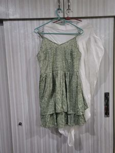 Peplum Kurti With Dhoti Pant