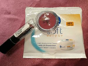 Lipstick/Lip N Cheek Tint Combo
