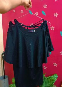 Sparkly Black Party Top