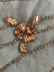 sage green y2k butterfly sequin top