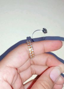 Black And Gold Rings