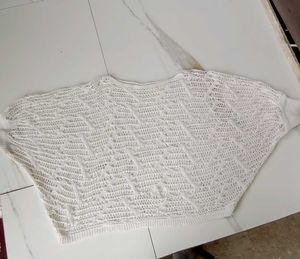 Crochet Knit Top