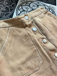 Cute Brown Mini Skirt