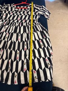 Geometric Print Dress