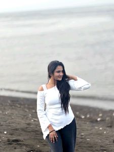 One-Shoulder Long Sleeve Top (inner not included)