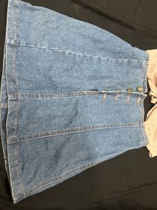 Combo Of Denim Skirt