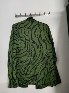 Aesthetic Dark Green Shirt