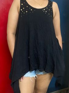 Black High N Low Top