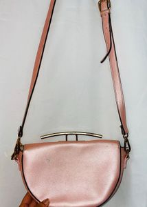 Big Brand Shimmer Pink Allen Solly Sling Bag