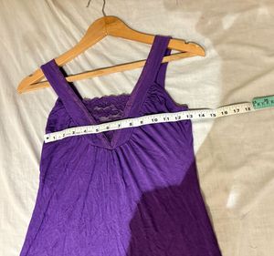 Beautiful Lace Trim Tank Top