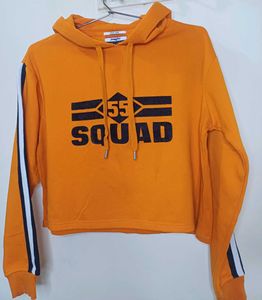 Jennifer &#39;55 Squad&#39; Cropped Hoodie