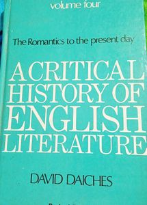 Rare Book: A critical History Of English Literatur