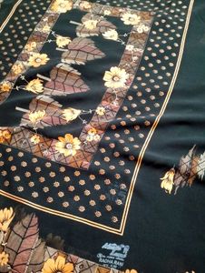 🥀Elegant Black Saree🥀