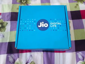 Jio Set Top Box With Remote, Adaptor