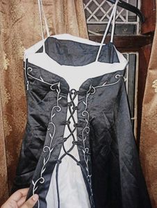 Long Y2k Vintage Flared Can Gown Birthday Dress