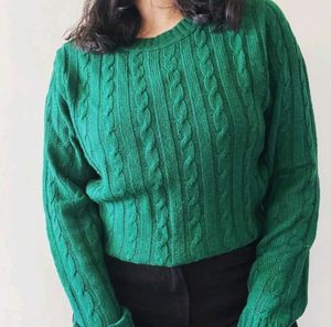 Green Knit Sweater (UNUSED)