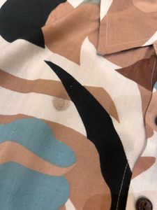 Abstract Print Short Sleeve Shirt