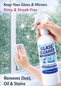 Glass Cleaner Spray Bottle