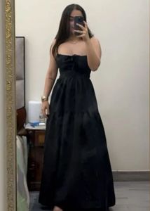 Elegant Black Maxi Dress