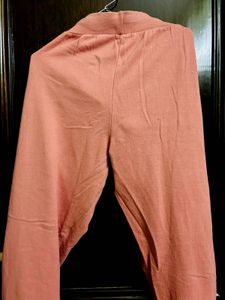 Peach Casual Joggers