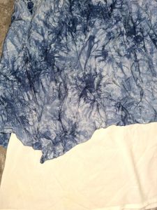 White Bluish Dress