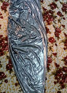 Metallic Ruched Bodycon Dress
