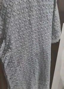 Lucknowi Embroidered Kurti And Palazzo