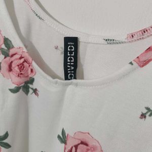 H&amp;M Rose Bloom Skater Dress