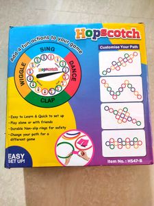 Hopscotch Game with 13 Hoops and 16 Connectors