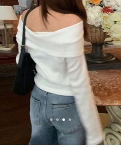 Off-Shoulder Long Sleeve Top