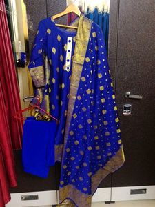 Royal Blue Kurta Set
