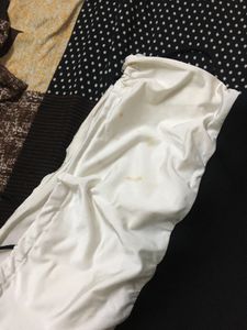 blue  n white floral  dress