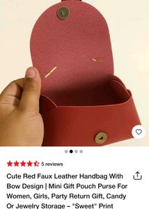Pink &#39;Sweet Day&#39; Mini Top Handle Bag