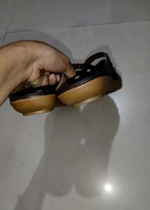 Woven Brown Flats -used once