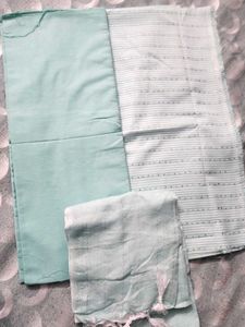 Sea Green Dress Material