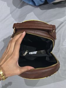 Artwork Circle Crossbody Bag