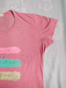 Pink Tshirt For Women