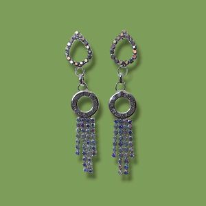 Sparkling Drop Earrings
